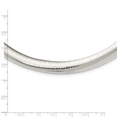 Sterling Silver 10mm Cubetto Necklace